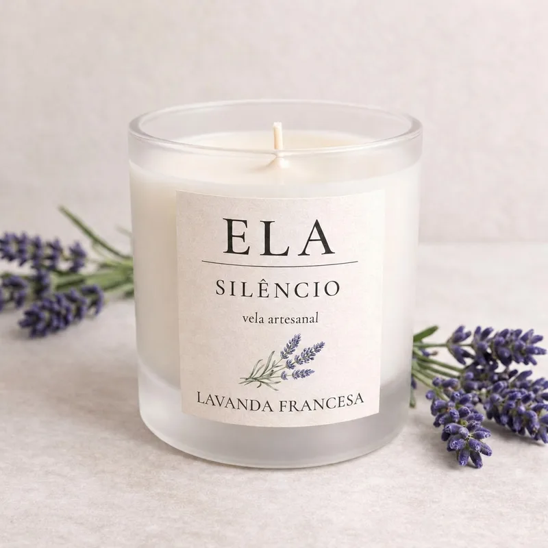 Vela ELA Silêncio — ELA Sensorial